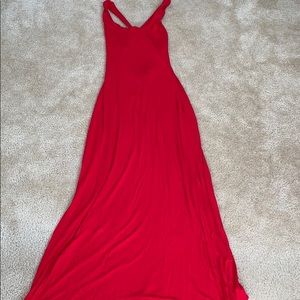 Red Maxi Dress
